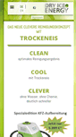 Mobile Screenshot of dryiceenergy.com